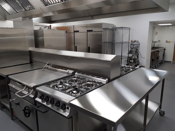 Kensington Park School, Bark Place, London School Kitchen Refurbishment